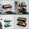 2 Pcs Magnetic Aerosol Spray Can Holder,Wall Mounted Toolbox Bottle