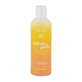 URBAN CURLS Shampoo Natural para Niñas Cabello Rizado 240 ml – Sin Sulfatos, Parabenos ni Siliconas – Con Aceite de Coco e Ingredientes Naturales – Hidratante y Definición de Rizos
