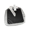 West Elm Classic Café Dining Chair Cushion (Grey/Distressed Velvet)