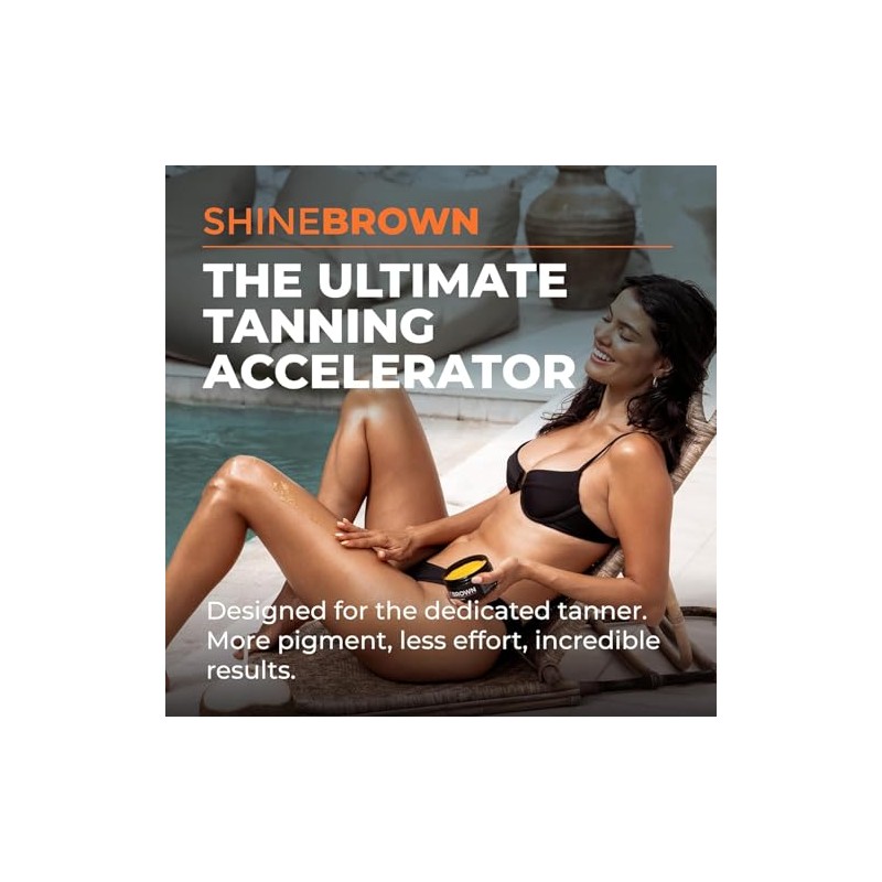 BYROKKO Shine Brown Tanning Accelerator 2x 210 ml, Fast Bronzing