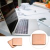 sourcing map Heat Sink Copper Pad Washer 15mm x 15mm