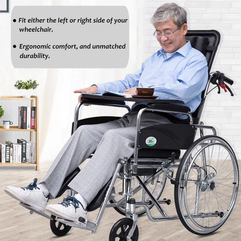 LITEMATIRA Wheelchair Replacement Hand Brake with Self-Locking Brake System, 2