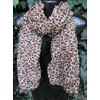 Beautiful Beige Large Animal Leopard Print Style Shawl/Scarf/Wrap