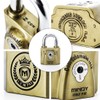 60mm High Security Heavy Duty Lock with Keys Gym Warehouse