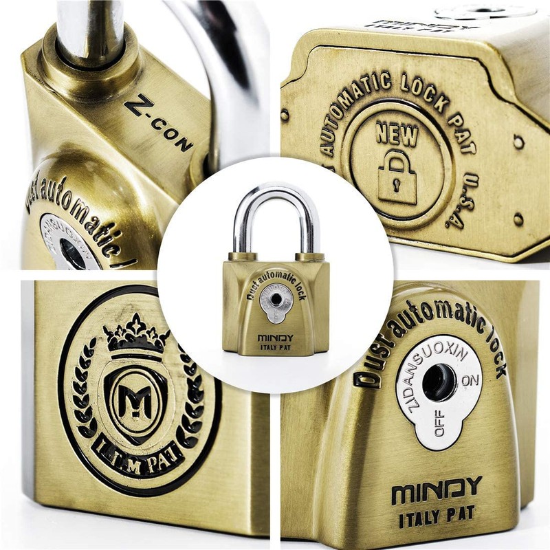 60mm High Security Heavy Duty Lock with Keys Gym Warehouse
