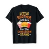 Little Brother Concession Stand Softball Baseball Snacks T-Shirt