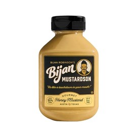 Bijan Mustardson Honey Mustard, Sweet & Creamy 9 oz – Real Honey, Bold Flavor, Premium Condiment for Sandwiches, Wings, Pretzels & Dips