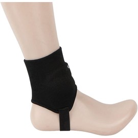 DEAD SKIN Ankle Guards 1 Pair Shield Protector Dual Sided Pads for Soccer, Football, Volleyball (Kids, Black)