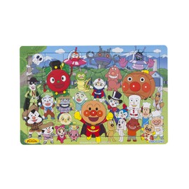 Anpanman Genius Brain First Puzzle 30 Piece Anpanman and Friends