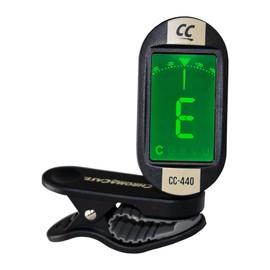 ChromaCast CC-440-VC-2PK-KIT-1 Clip on Chromatic Tuner with Pick Sampler, Vanilla Cream, 2 Pack