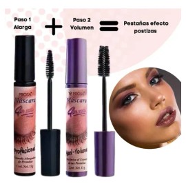 Rímel De Pestañas Maxi Volumen Prosa Waterproof 4 En 1 Kit