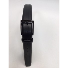 Perry Ellis Portfolio Park Ave Pebbled Leather, Black, (30)