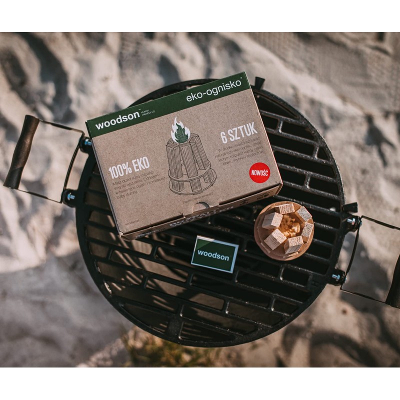 Woodson EKO-Ognisko Grill Starter 6 Sztuk