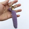 Unpafcxddyig Tail Keychains Artificial Fur Tassel Bag Handbag Accessory Hook
