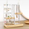 VivoGlow Jewellery Organiser Stand，Earring Holder，Necklace Stand，Ring Holder，Jewellery Stand for Women