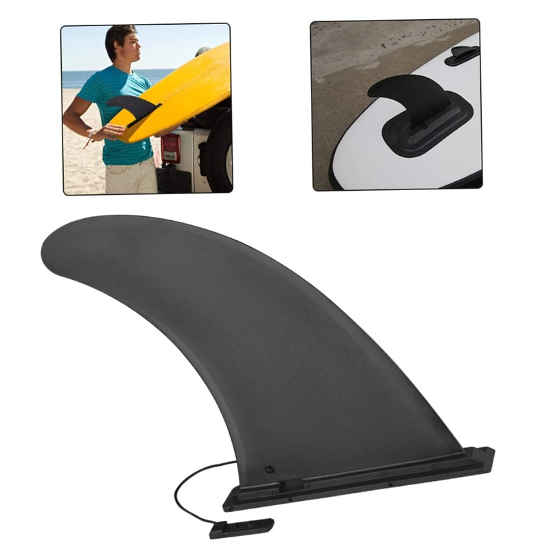 Paddleboard Fin Removable Kayak Paddle Universal Plastic Bodyboards Waterproof Stand