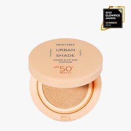 Dewytree 듀이트리 어반쉐이드 파데프리 커버앤핏 선쿠션 본품 14g (잡티 기미커버) Dewytree Urban Shade Pad-Free Cover & Fit Sun Cushion Main Product 14g (Blemish and Freckle Cover)