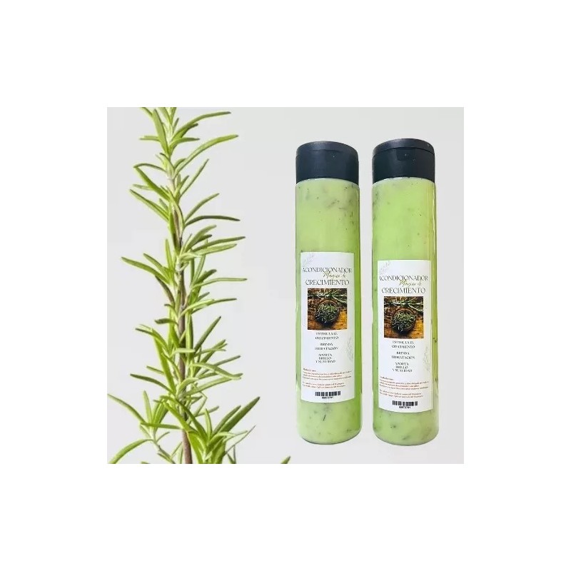 Eco R Pack 2 Acondicionador Romero Hidratante Suavisante Cabello