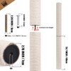 OSPNIEEK 4 Pack 15.7" M8 Cat Scratching Post Replacement, Natural