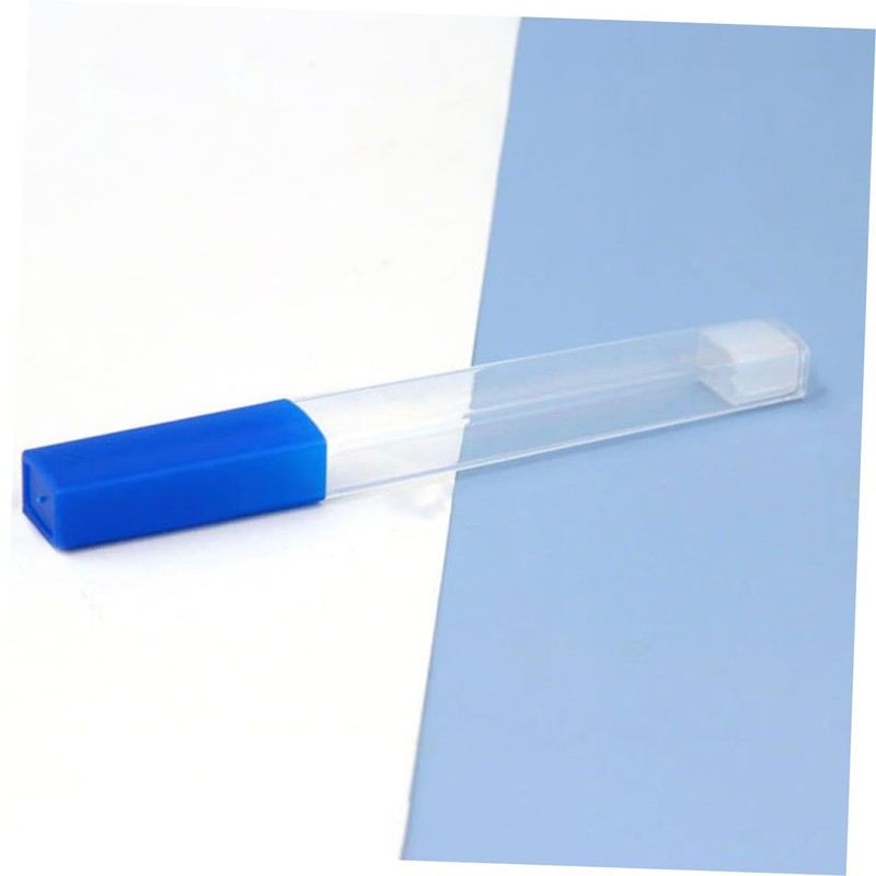TOVINANNA 3pcs Thermometer Protective Barrel Thermometer Case Blue Plastic