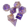 7pcs Resin Role Playing Game Dice Men Women Portable Exquisite
