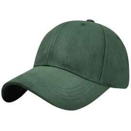 Tuopuda Baseball Cap Men Women Sports Cap 6-Panel Unisex Baseball Cap Outdoor Retro Hat Pure Colour Baseboard Baseball Cap Adjustable Plain Baseball Cap Baseball Cap Summer Trucker Hat, dark green