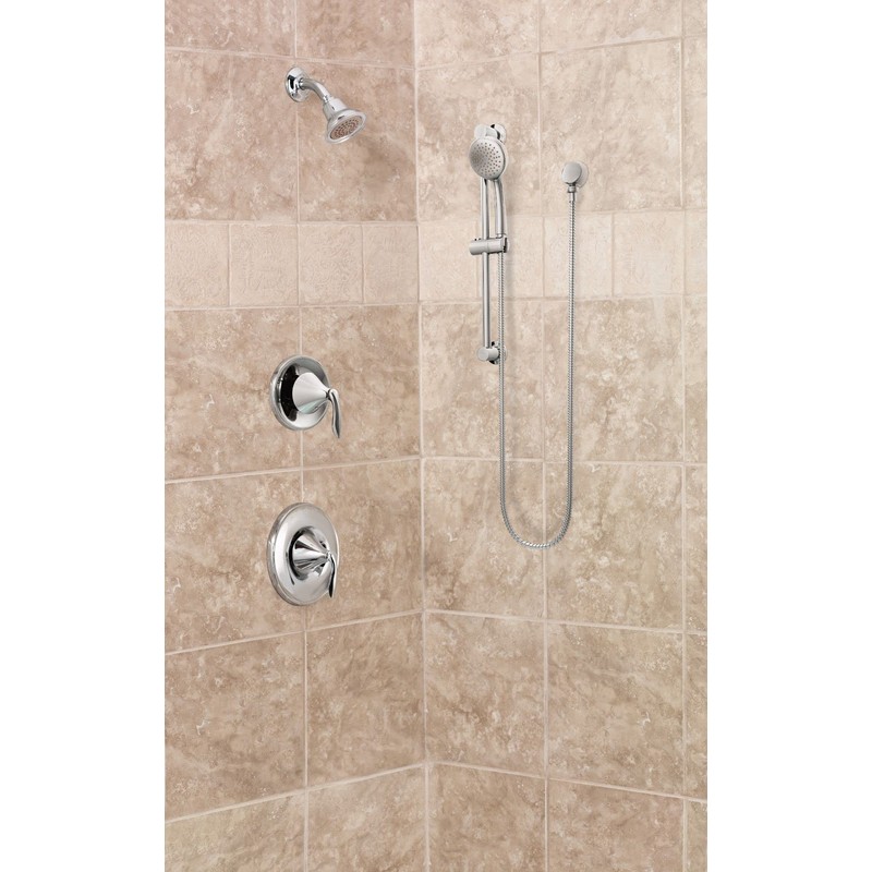 Moen Round Chrome Drop Ell Handheld Shower Wall Connector, A725,