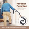 Kojem Wall Mount Handrails for Outdoor Steps, Metal Wrought Iron
