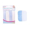 Blue Baby Face Wash Cloths Flannel Pack Of 4 Machine