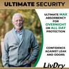 LivDry Mens Incontinence Underwear, Premium Adult Diapers for Men, Ultimate