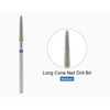 Rolabling Long Cone Shaped Nail Drill Bit Nail Polish Gel