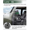 JROAD Side Mirrors for Half Doors Side View Mirrors for