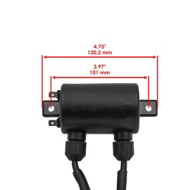 Caltric Ignition Coil fits Honda VT500FT Ascot 500 1983 1984