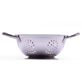 Amco 3-Piece Stainless Steel Colander Set - 1.5, 3, 5 Quart