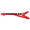 Guitar Brooch Pin Simulation Innovative Hand Crafted Red V Mini