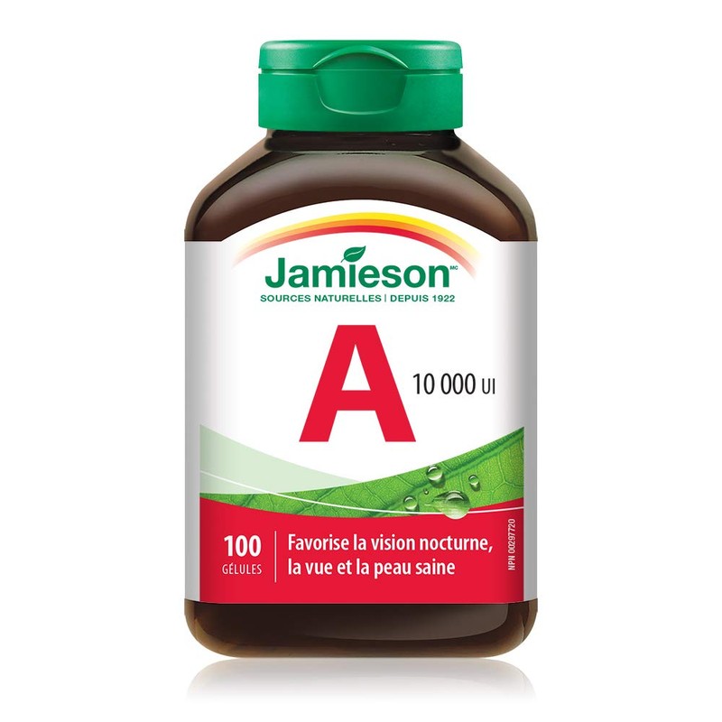 Vitamin A 10,000 IU, 100 Count (Pack of 1)