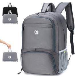 SUCIKORIO 45x36x20cm easyJet Travel Backpack Underseat Cabin Bag, Foldable Travel Rucksack Cabin Size For Plane Hand Luggage Waterproof Lightweight Nylon Carry On Backpack For Travelling, Hiking