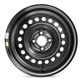 For 2020-2025 Nissan Versa 15 Inch Black Steel - Genuine Take-Off Rim - Road Ready Car Wheel