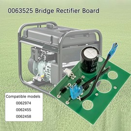 0063525 Improved Design Bridge Rectifier Board for Portable Generator Power Conversion, AC to DC Bridge Rectifier Board Replace Models 0062974 0062455 0062458