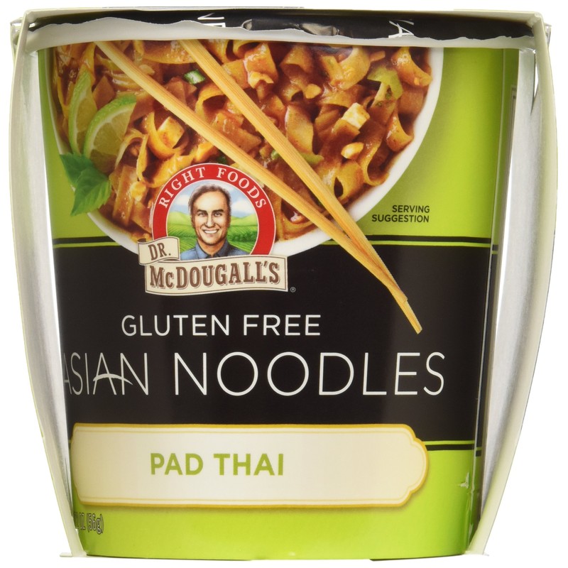 Dr. McDougall's Pad Thai Noodles Gluten Free Soup Cup, 2