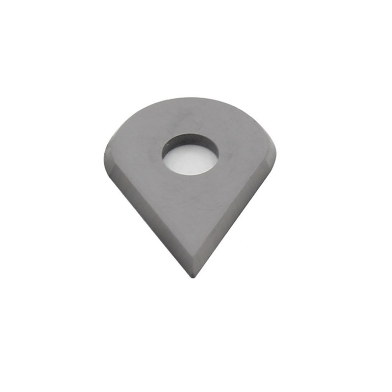 OSCARBIDE 3-Piece Carbide Scraper Blades Set, Round/Drop/Triangle Shapes, Removes Paint/Glue/Varnish/Rust,