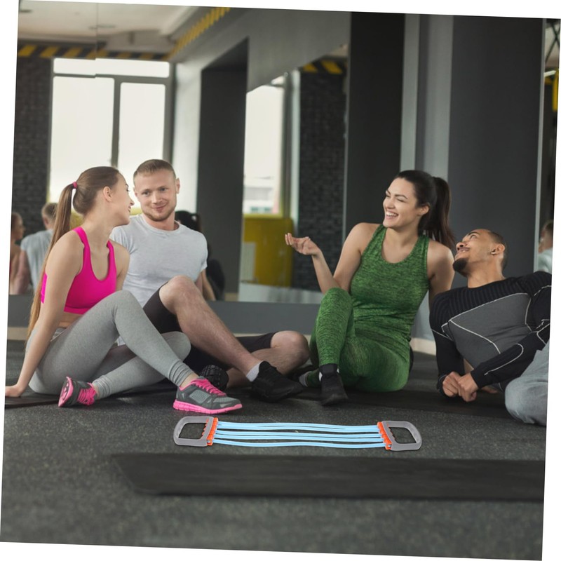 WOONEKY Chest Expander Level Resistance Trainer for Chest Workouts for