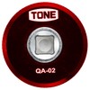 Tone L-QA-02R Quick Adapter, for Ratchets, Drive Socket: 1/4” (6.35
