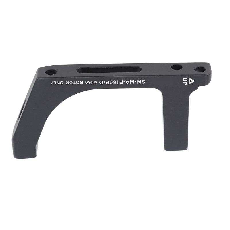 Bike Disc Brake Adapter Aluminium Alloy Black Mounting Bracket Converter