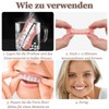 SPOKKI 4 Pairs of Fake Teeth, False Teeth Veneers, Cosmetic