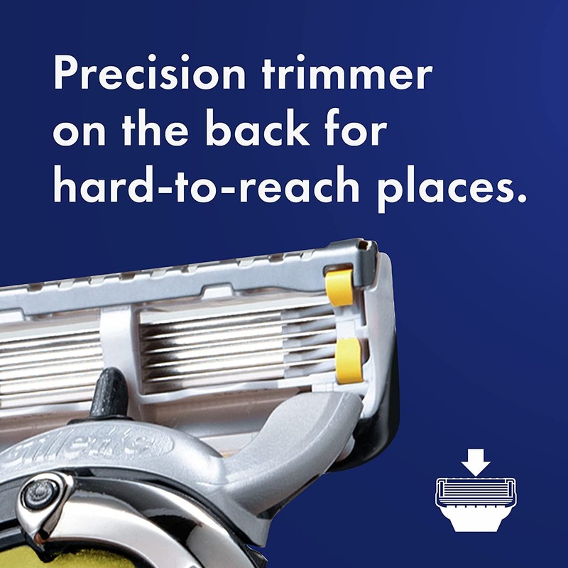 Gillette ProGlide Shield Men's Razor, 5 Bladed Razor, with Precision