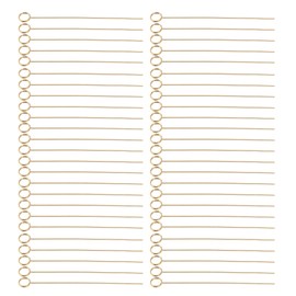 Portatarjetas de Metal Floral, 50 Piezas Clips de Selecciones Florales Arreglo Floral Reutilizable Porta Tarjetas de Dorado Porta Tarjetas Florales de Alambre Selección de