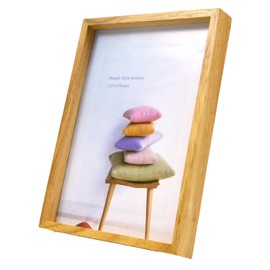 KING 70165 JK101-2L-NT Picture Frame Wood Frame 2L Natural