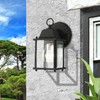 Livex Lighting 7506-14 Frontenac 1-Light Outdoor Wall Lantern, Black