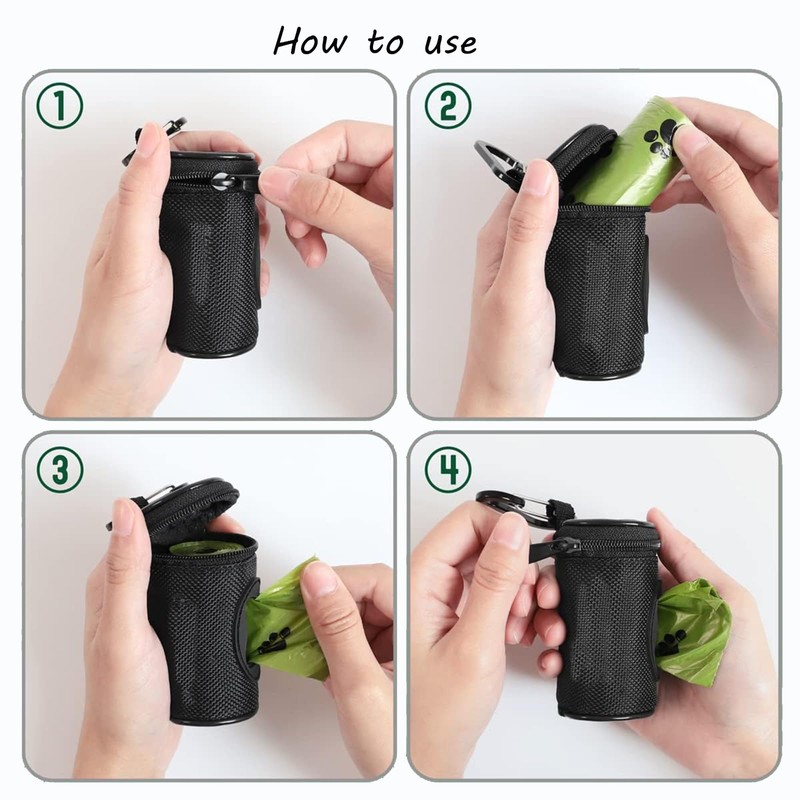 Poo Bag Holder, 1 Pcs Waterproof And Portable Dog Poop
